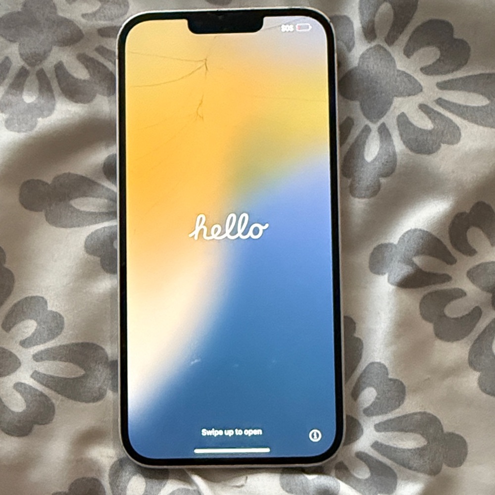 Apple iPhone 14 Plus - Black and White